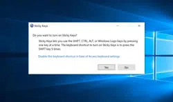 Reset Administrator Password in Windows using Sticky Keys